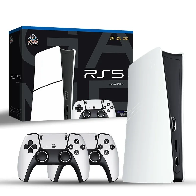 RPS5 New Home Game Console TV Two-Player Gameplay with God of War Arcade Game 8K High Definition Wireless Game Controller