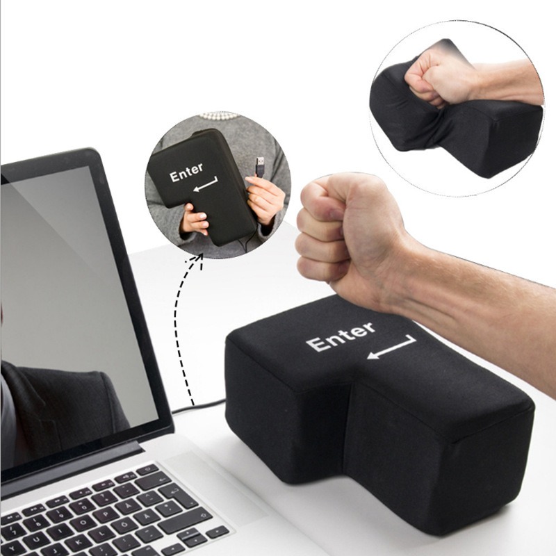 Big enter computer USB large enter key vent enter keyboard nap pillow customer service programmer reduction