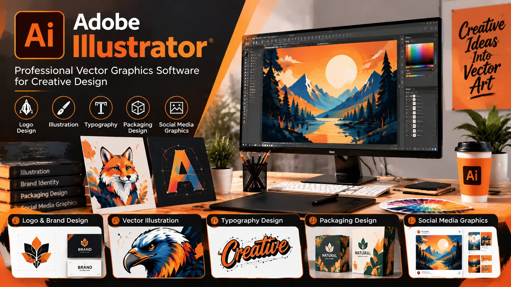 Adobe Illustrator CC for Teams – Graphic Design Software